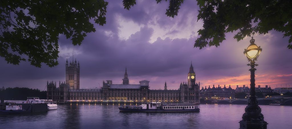 Támesis, Londres, City, Atardecer