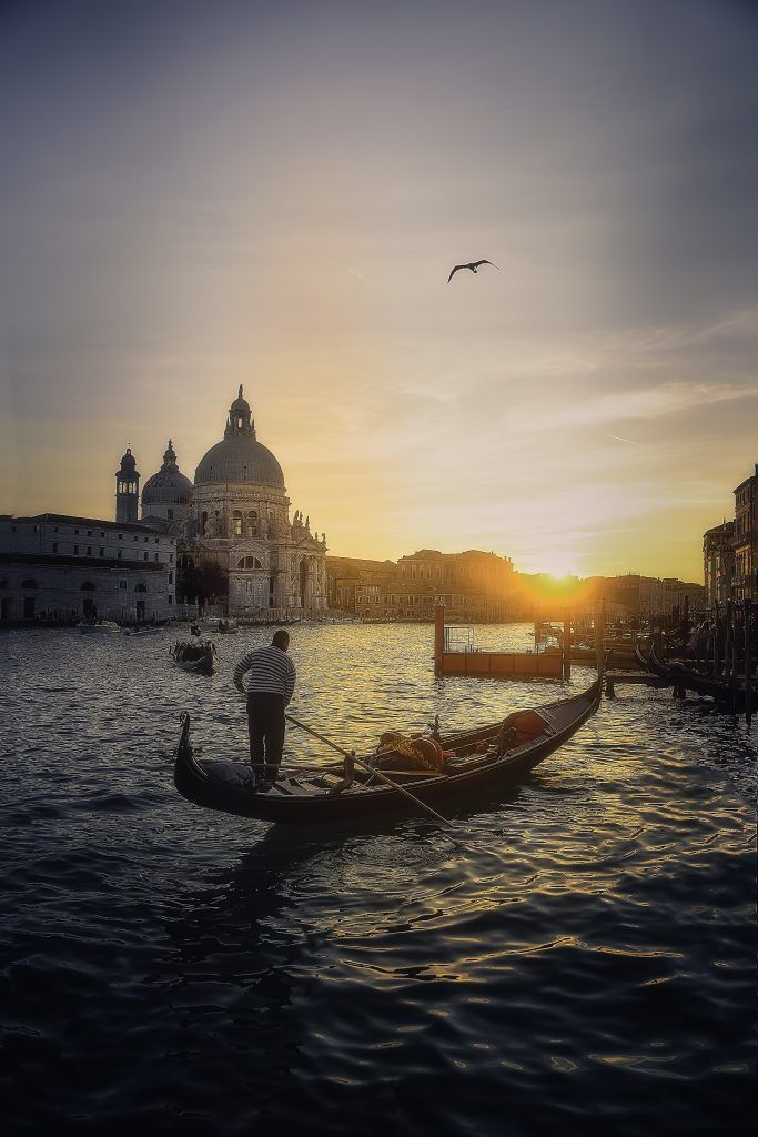 Gondola, Venecia, Gondolero, Plaza de San Marcos