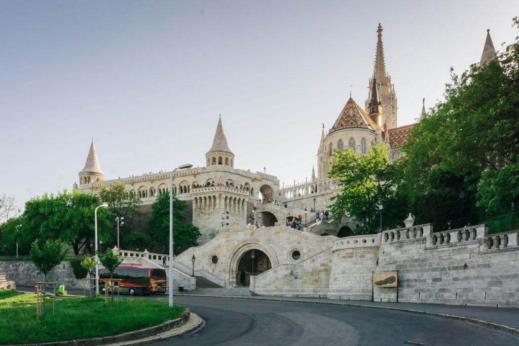 Fisherman's Bastion, Budapest, Danubio