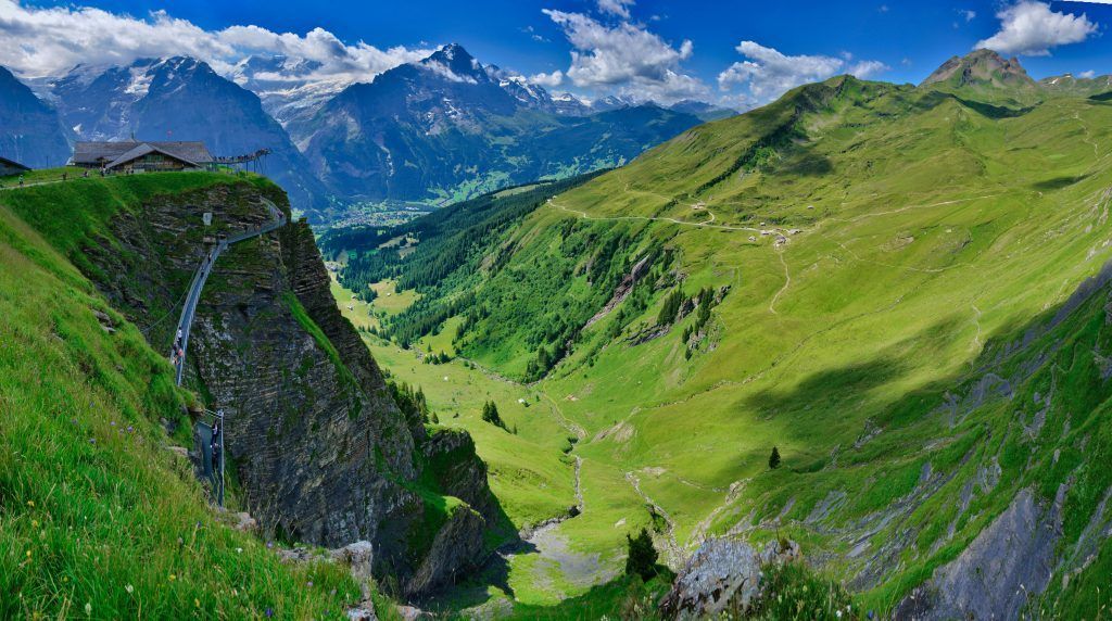  First Cliff Walk, Acantilados, Suiza