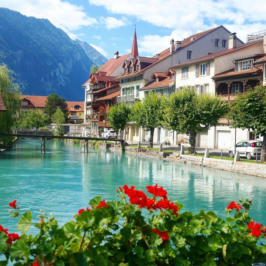 Interlaken, Suiza, Lago