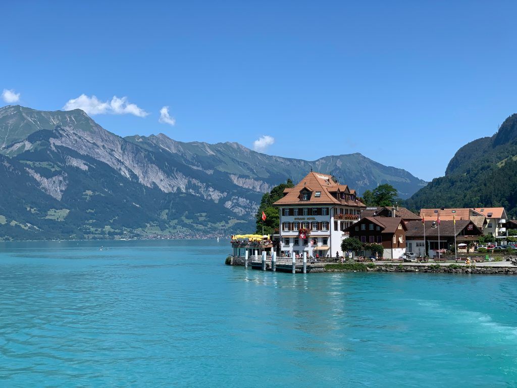 Interlaken, Suiza, Lago