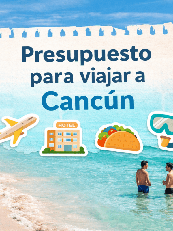 Presupuesto para viajar a Cancún: gastos por categoría